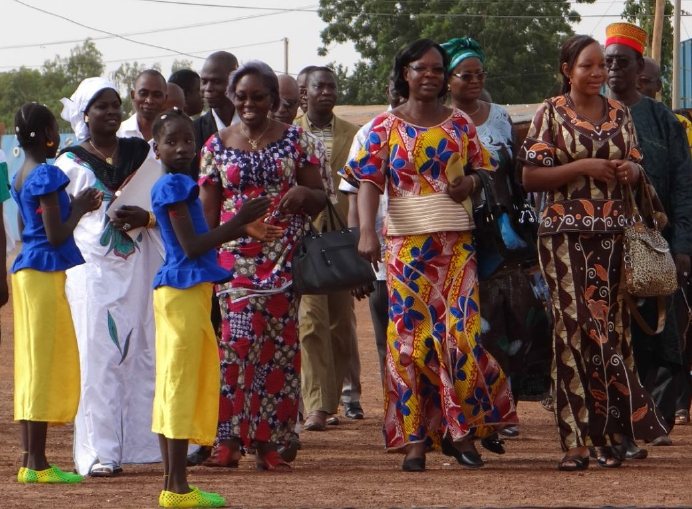 Ankunft der Ehrengäste