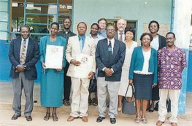 Foto der Preisübergabe